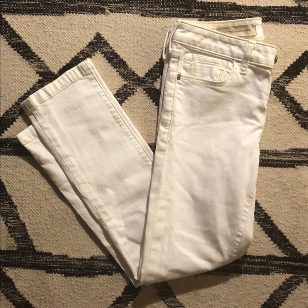 Pilcro white skinny ankle jeans sz 24/25